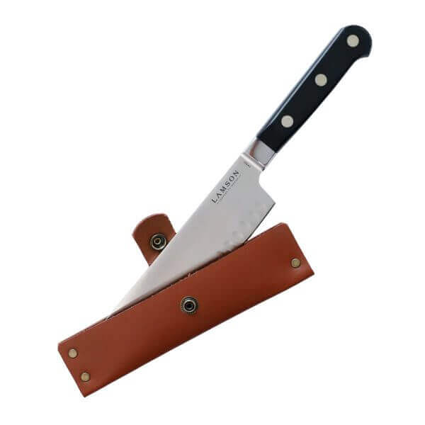Leather Sheath for Nakiri Knives with Nakiri