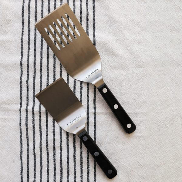 2.5" x 2.5" Turner and 3" x 5" Slotted Turner with Noir Handles