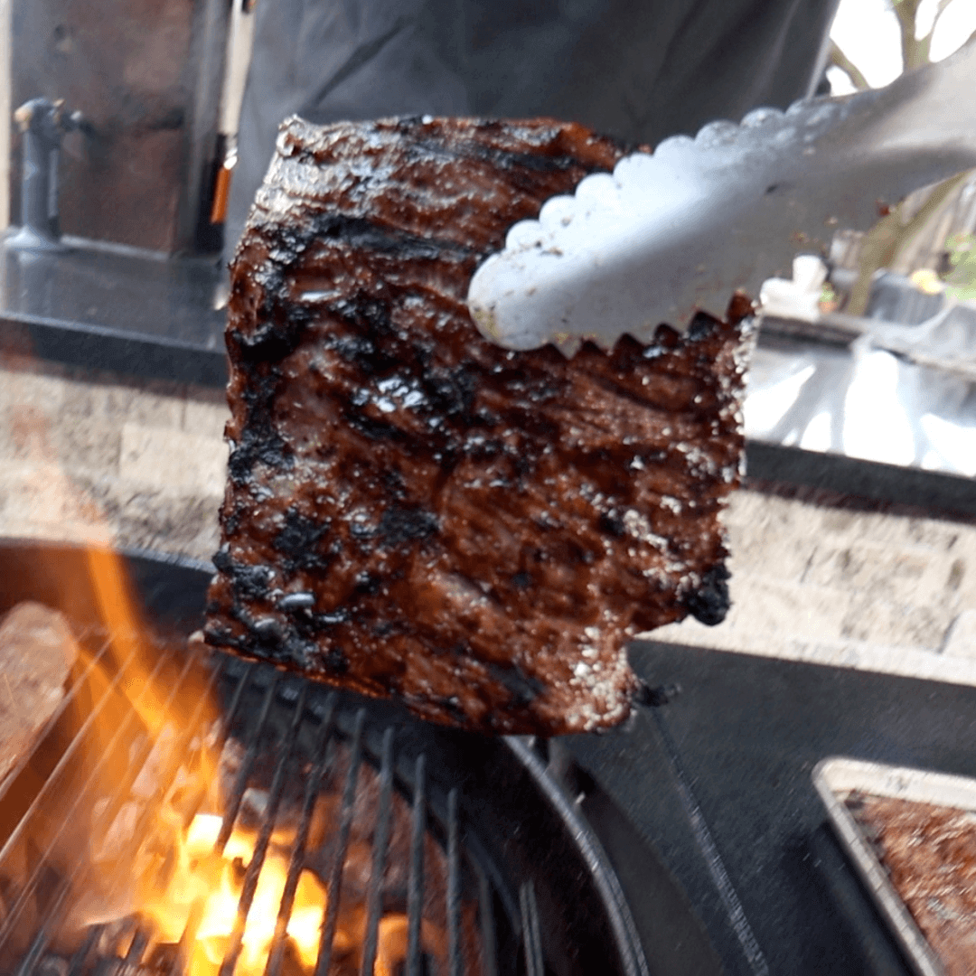 Grilling Fajitas