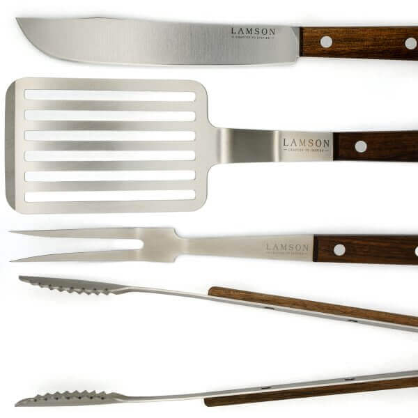Lamson's NEW 4-Piece Premier BBQ Set. Now with a BBQ Knife.
